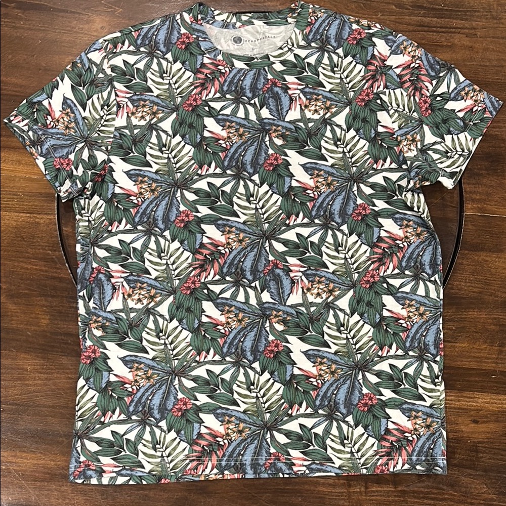 Men’s Botanical Print T-Shirt
